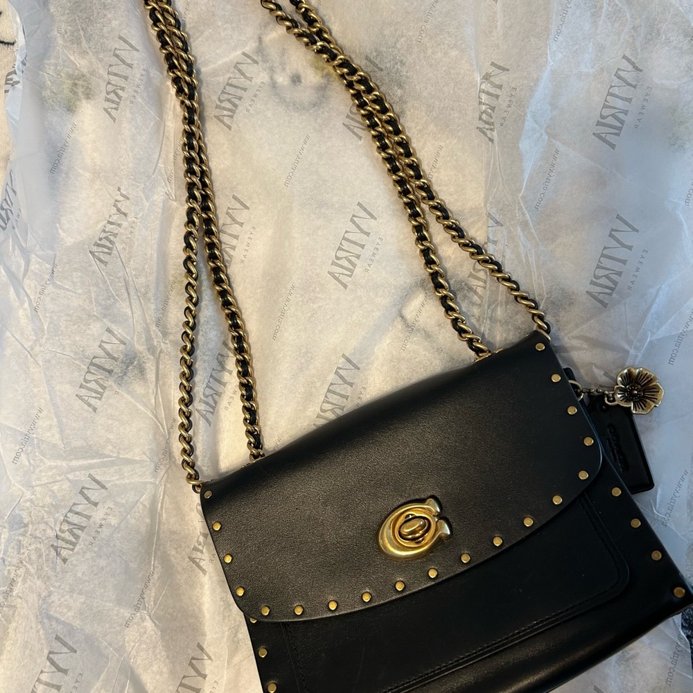 Black and Gold Women's Bag
